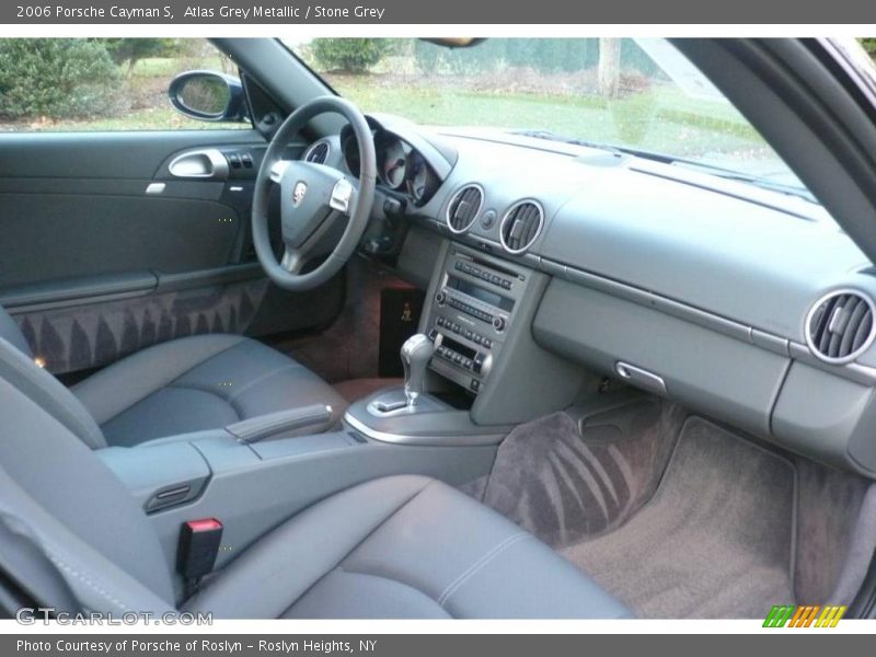 Atlas Grey Metallic / Stone Grey 2006 Porsche Cayman S