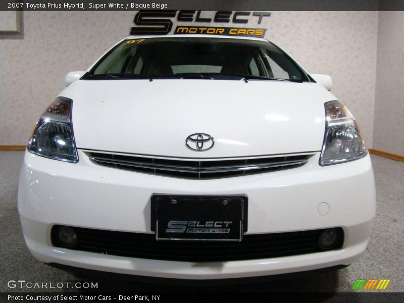 Super White / Bisque Beige 2007 Toyota Prius Hybrid