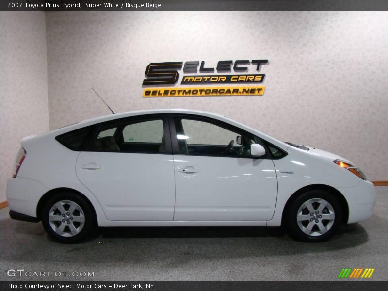Super White / Bisque Beige 2007 Toyota Prius Hybrid