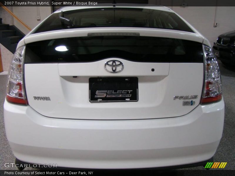 Super White / Bisque Beige 2007 Toyota Prius Hybrid