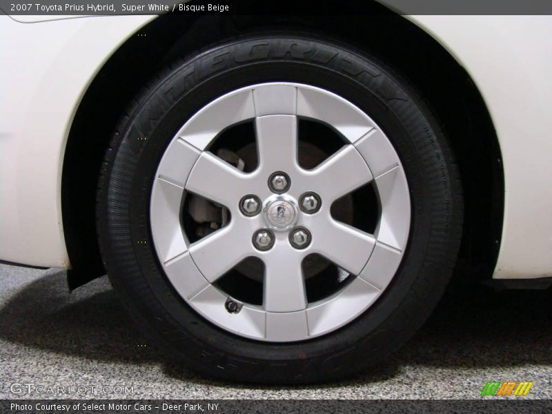 Super White / Bisque Beige 2007 Toyota Prius Hybrid