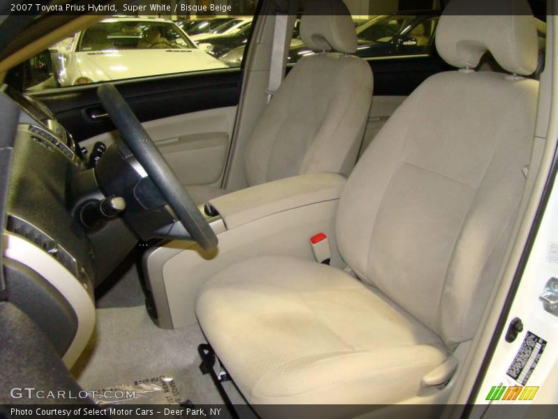 Super White / Bisque Beige 2007 Toyota Prius Hybrid