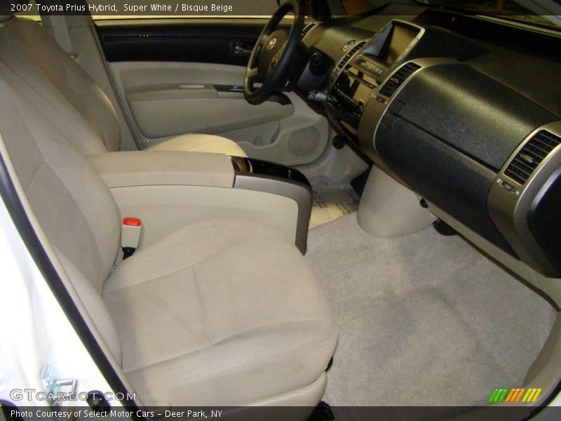 Super White / Bisque Beige 2007 Toyota Prius Hybrid