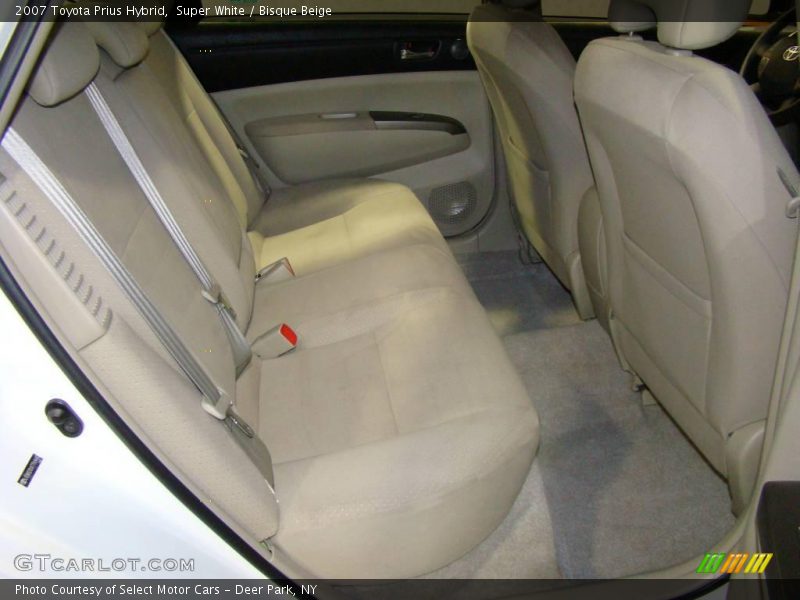 Super White / Bisque Beige 2007 Toyota Prius Hybrid