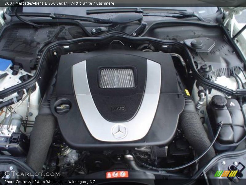 Arctic White / Cashmere 2007 Mercedes-Benz E 350 Sedan