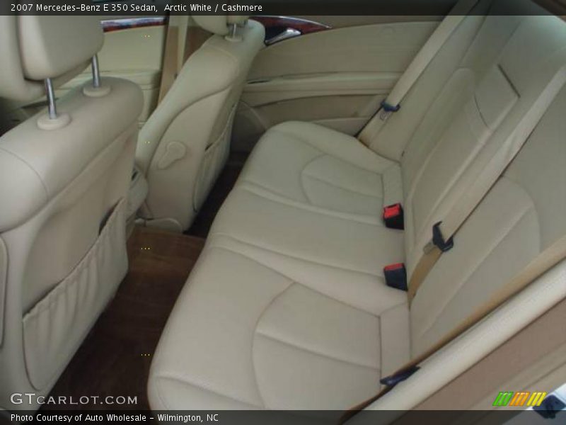 Arctic White / Cashmere 2007 Mercedes-Benz E 350 Sedan