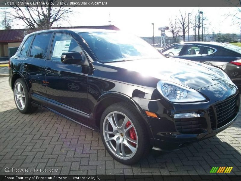 Black / Black/Black Alcantara 2010 Porsche Cayenne GTS