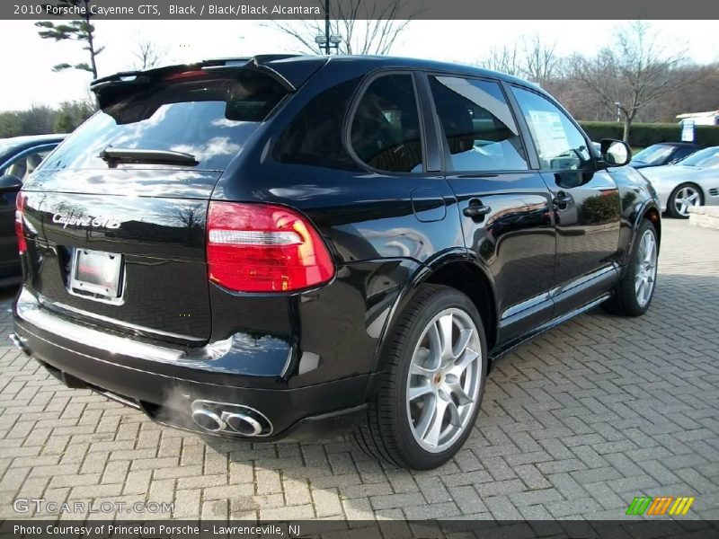 Black / Black/Black Alcantara 2010 Porsche Cayenne GTS
