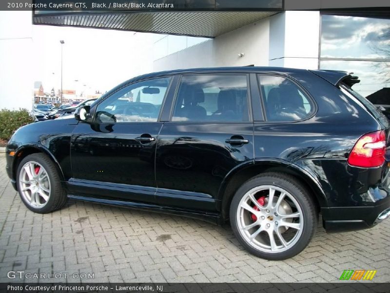 Black / Black/Black Alcantara 2010 Porsche Cayenne GTS