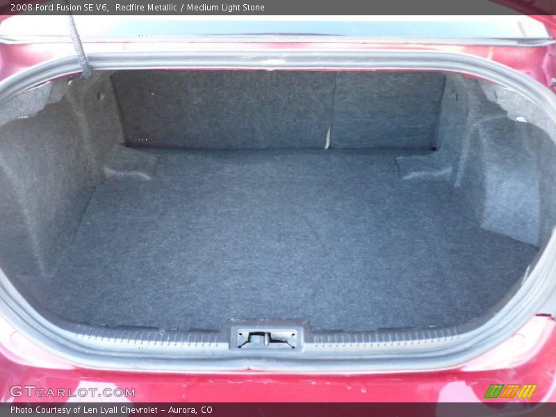Redfire Metallic / Medium Light Stone 2008 Ford Fusion SE V6
