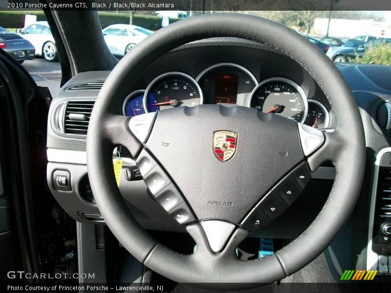 Black / Black/Black Alcantara 2010 Porsche Cayenne GTS
