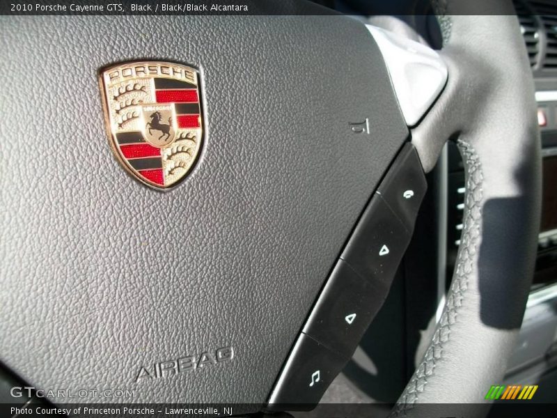 Black / Black/Black Alcantara 2010 Porsche Cayenne GTS