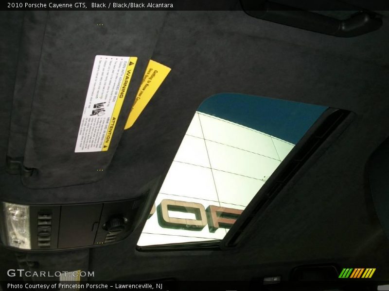 Black / Black/Black Alcantara 2010 Porsche Cayenne GTS