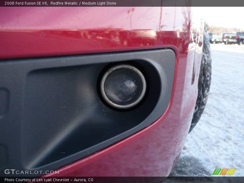 Redfire Metallic / Medium Light Stone 2008 Ford Fusion SE V6