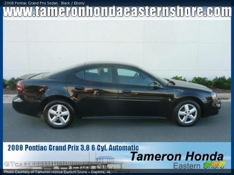 Black / Ebony 2008 Pontiac Grand Prix Sedan
