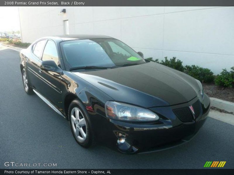 Black / Ebony 2008 Pontiac Grand Prix Sedan