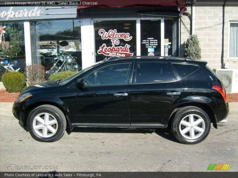 Super Black / Charcoal 2004 Nissan Murano SE AWD