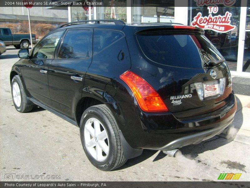 Super Black / Charcoal 2004 Nissan Murano SE AWD