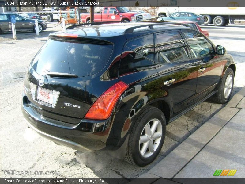 Super Black / Charcoal 2004 Nissan Murano SE AWD