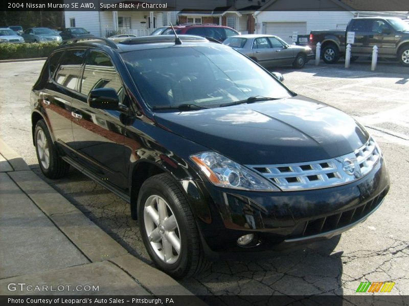 Super Black / Charcoal 2004 Nissan Murano SE AWD