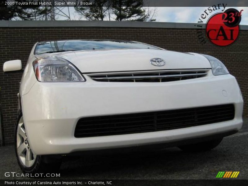 Super White / Bisque 2008 Toyota Prius Hybrid