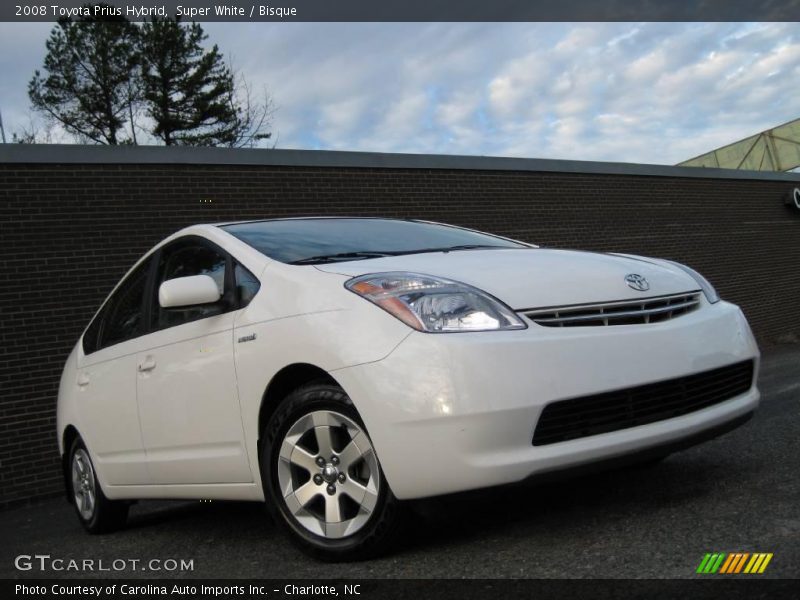 Super White / Bisque 2008 Toyota Prius Hybrid