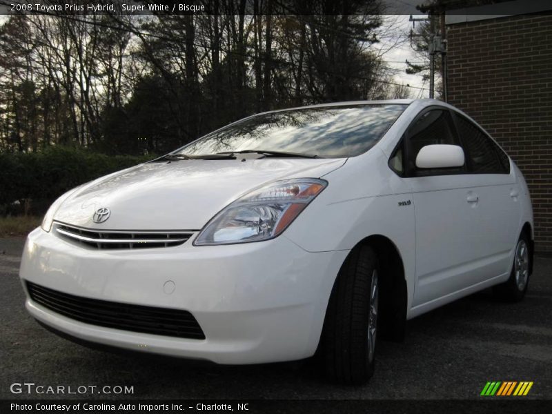 Super White / Bisque 2008 Toyota Prius Hybrid