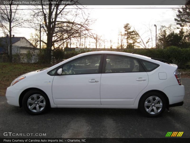 Super White / Bisque 2008 Toyota Prius Hybrid