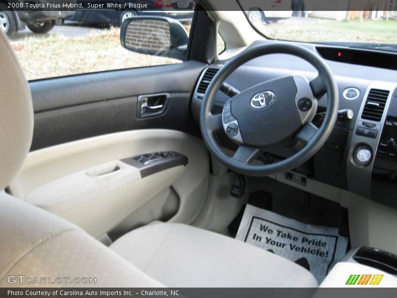 Super White / Bisque 2008 Toyota Prius Hybrid