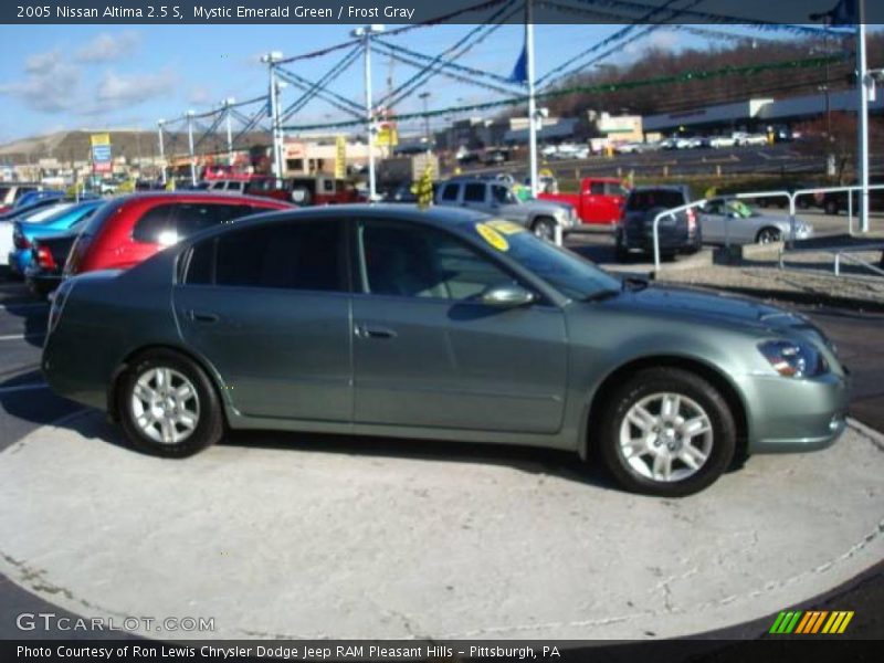 Mystic Emerald Green / Frost Gray 2005 Nissan Altima 2.5 S
