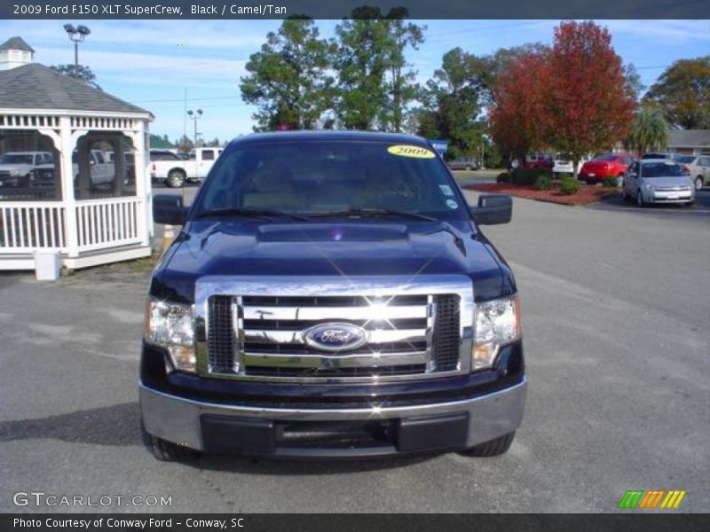 Black / Camel/Tan 2009 Ford F150 XLT SuperCrew
