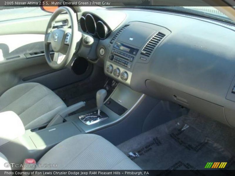 Mystic Emerald Green / Frost Gray 2005 Nissan Altima 2.5 S