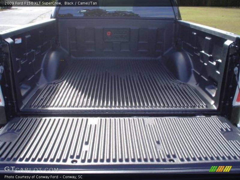 Black / Camel/Tan 2009 Ford F150 XLT SuperCrew
