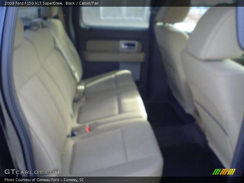 Black / Camel/Tan 2009 Ford F150 XLT SuperCrew