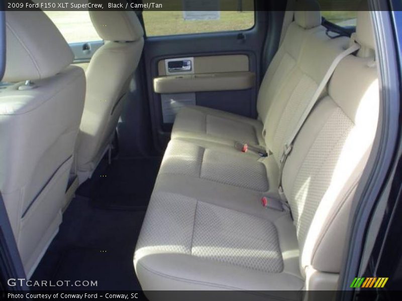 Black / Camel/Tan 2009 Ford F150 XLT SuperCrew