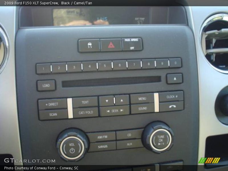 Black / Camel/Tan 2009 Ford F150 XLT SuperCrew