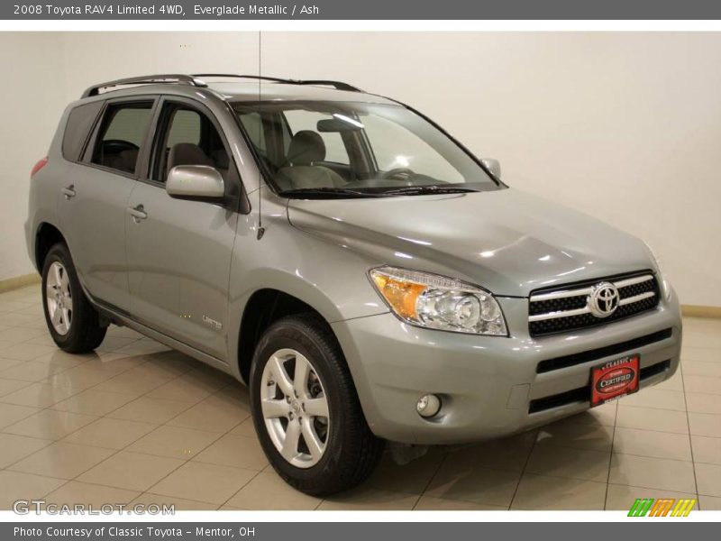 Everglade Metallic / Ash 2008 Toyota RAV4 Limited 4WD