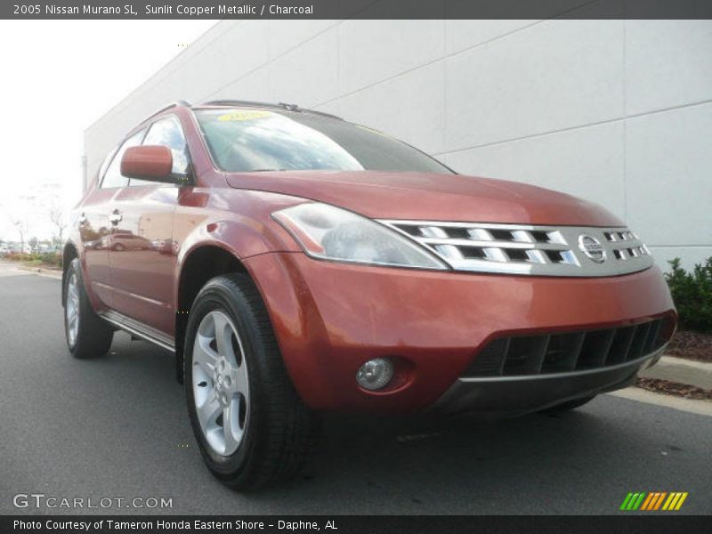 Sunlit Copper Metallic / Charcoal 2005 Nissan Murano SL