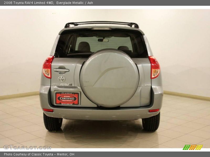 Everglade Metallic / Ash 2008 Toyota RAV4 Limited 4WD