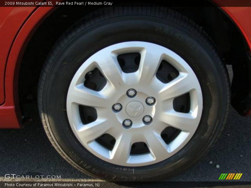 Rave Red Pearl / Medium Gray 2009 Mitsubishi Galant ES