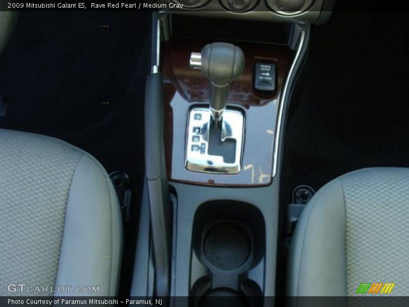Rave Red Pearl / Medium Gray 2009 Mitsubishi Galant ES