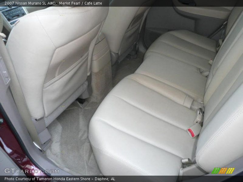Merlot Pearl / Cafe Latte 2007 Nissan Murano SL AWD