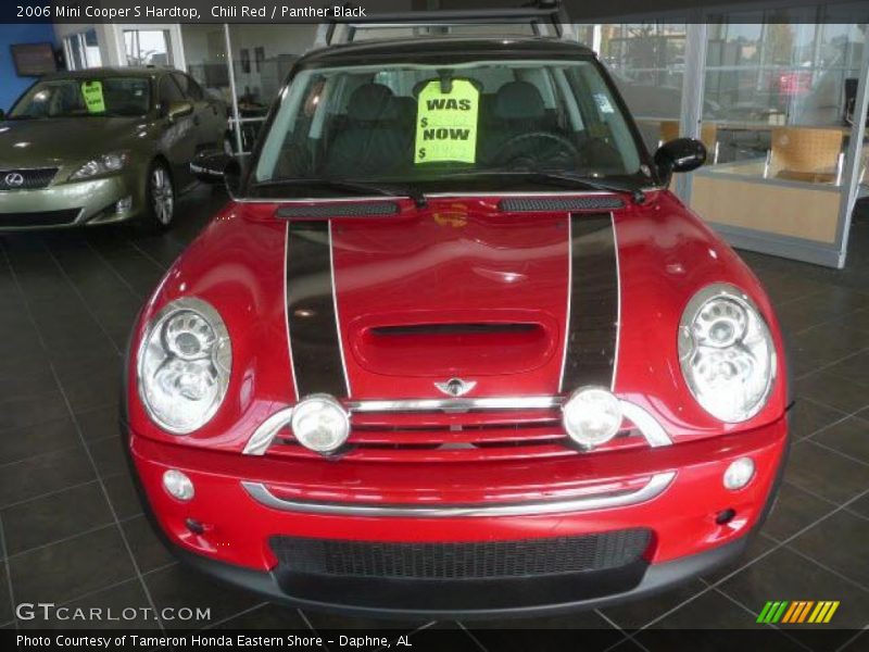 Chili Red / Panther Black 2006 Mini Cooper S Hardtop