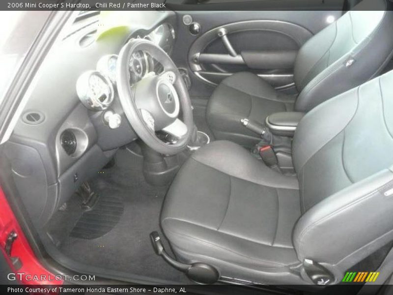 Chili Red / Panther Black 2006 Mini Cooper S Hardtop