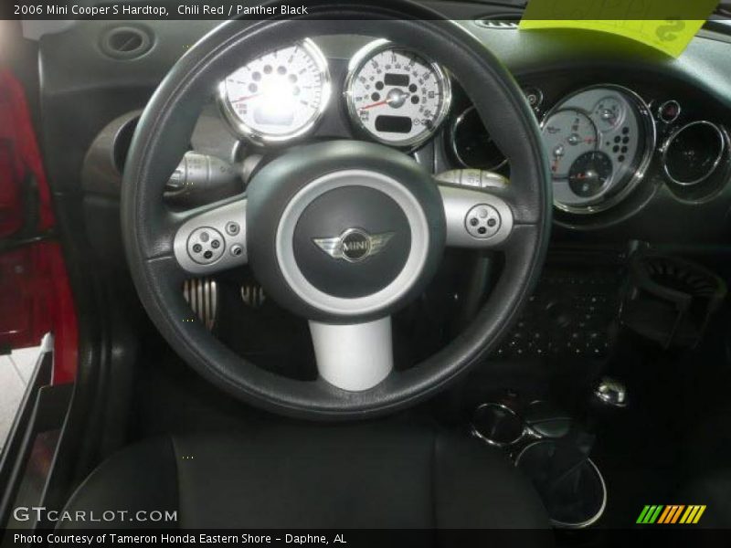 Chili Red / Panther Black 2006 Mini Cooper S Hardtop