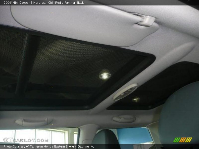 Chili Red / Panther Black 2006 Mini Cooper S Hardtop