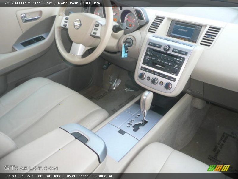Merlot Pearl / Cafe Latte 2007 Nissan Murano SL AWD