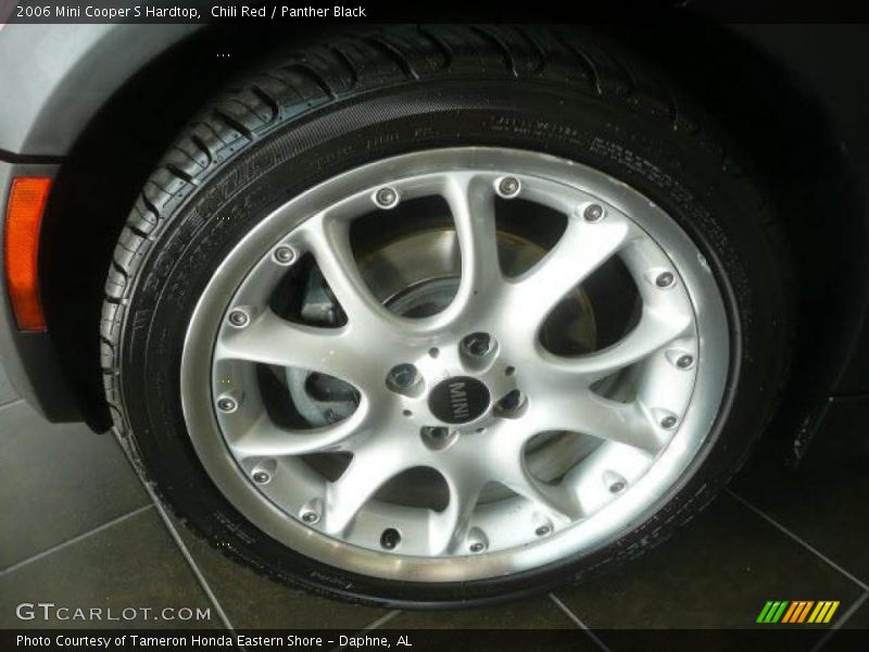Chili Red / Panther Black 2006 Mini Cooper S Hardtop