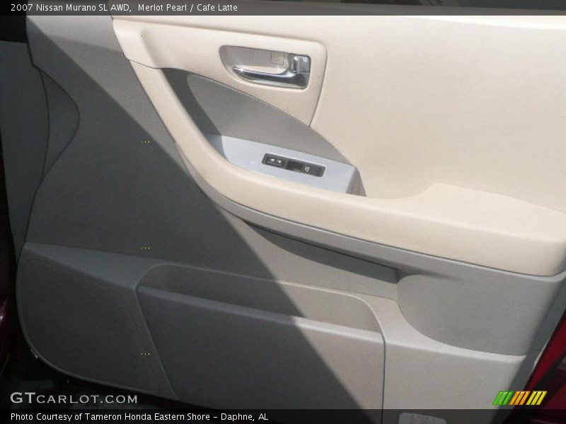 Merlot Pearl / Cafe Latte 2007 Nissan Murano SL AWD