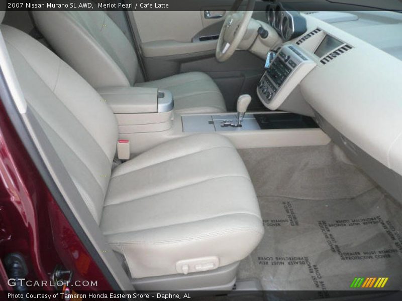 Merlot Pearl / Cafe Latte 2007 Nissan Murano SL AWD